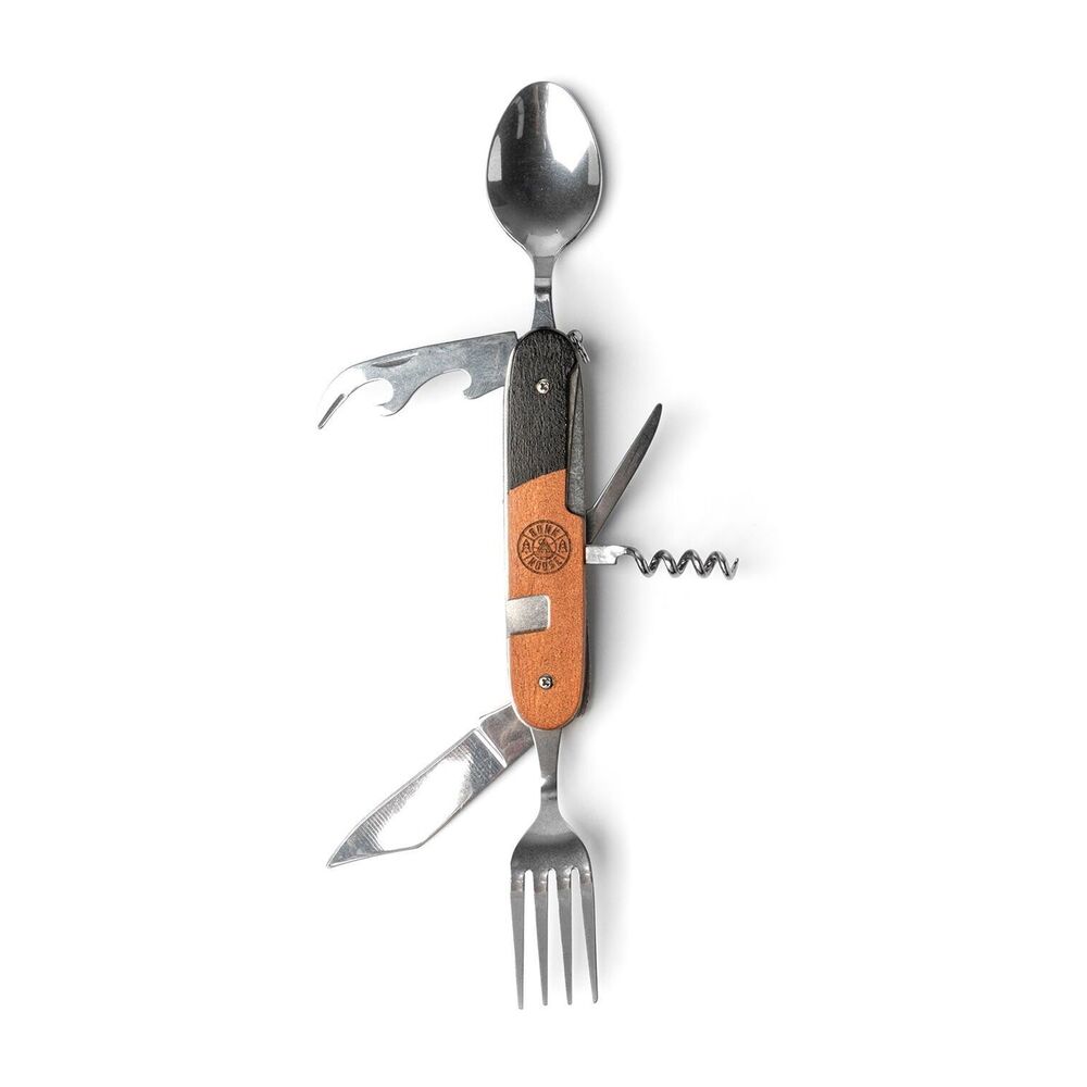 Bunk House Pocket Picnic Fold-Out Camp Utensil Survival Camping Set of 2